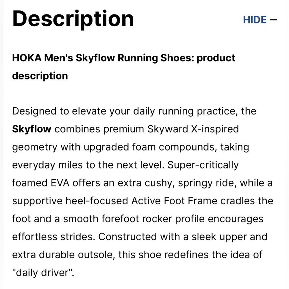 Hoka Skyflow Running Shoes - Picture 14 of 15